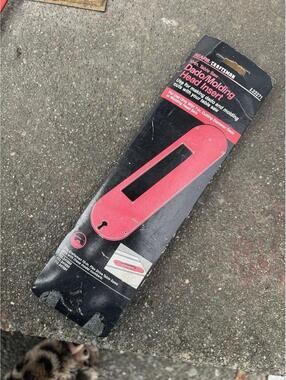 Vintage Craftsman M22271 Dado/Molding Head Insert Red Metal for Table Saw Cuttin